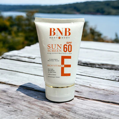 Bnb Sun Screen Spf-60 Vitamin E 120ml