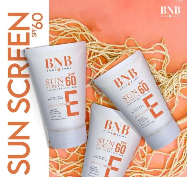 Bnb Sun Screen Spf-60 Vitamin E 120ml