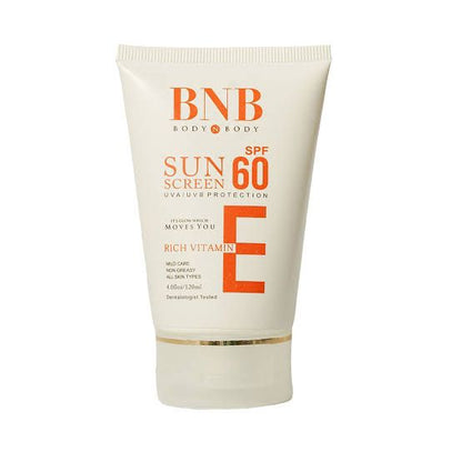 Bnb Sun Screen Spf-60 Vitamin E 120ml