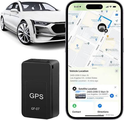 Gps Tracker With Box | Gf07 Wireless Mini Magnetic Gps Tracker Car Tracking Device